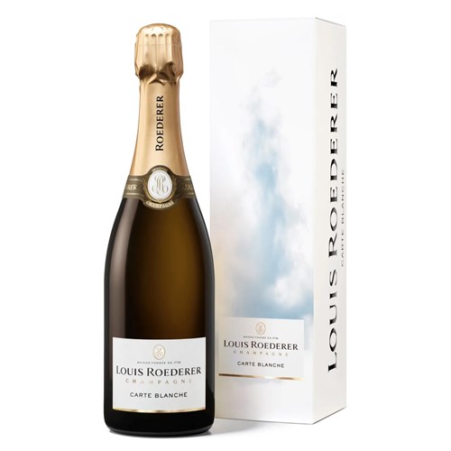 Louis Roederer Carte Blanche (Demi-Sec) NV 75cl Champagne Bottle - Next Day Delivery